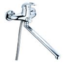 Изображение товара Смеситель для ванны G-LAUF KLO7-A048 с длинным изливом, хром