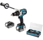 Изображение товара Аккумуляторный шуруповерт Makita DDF481RTE 18 В профессиональный с бесщеточным двигателем