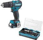 Изображение товара Набор MAKITA Бесщеточный шуруповерт HP332DWME 187261 +Набор бит B-36170