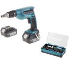 Изображение товара Набор MAKITA Шуруповерт аккумуляторный DFS451RFE +Набор бит B-36170