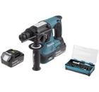 Изображение товара Аккумуляторный перфоратор MAKITA DHR242RFE 18В с кейсом, 2 АКБ, 3 режима