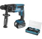 Изображение товара Аккумуляторный перфоратор MAKITA DHR165RME SDS+ 18В с двумя аккумуляторами и кейсом