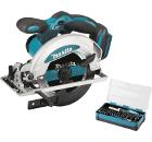 Набор MAKITA Пила циркулярная DSS 610 Z без акк. и з.у +Набор бит B-36170