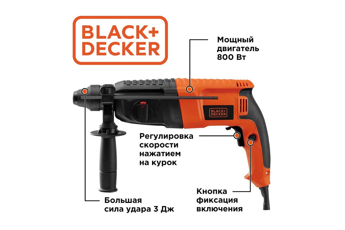 Black decker BDHR26KR