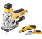 Набор DEWALT Лобзик DW333K +Набор ножей FatMax FMHT82836-0