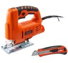 Изображение товара Набор BLACK & DECKER Лобзик JS20 +Нож BDHT0-10235