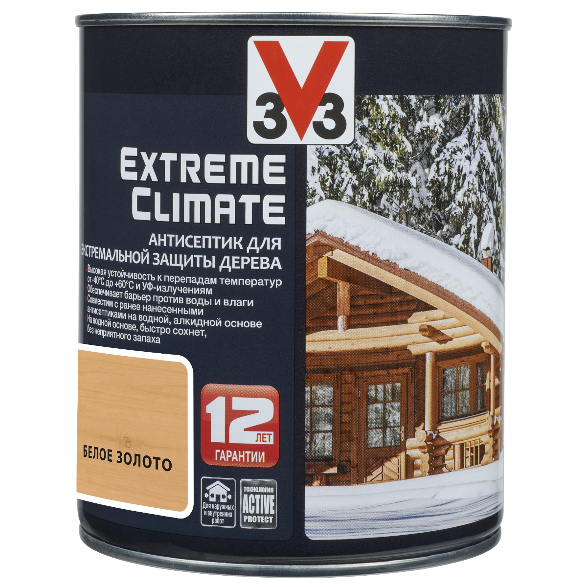 Антисептик V33 EXTREME CLIMATE Белое Золото 0,9 л (117430) купить в 220  Вольт