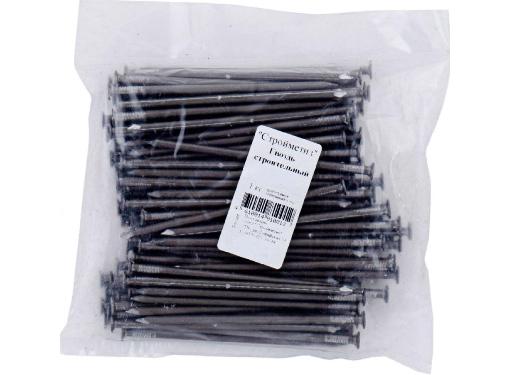Изображение товара Строительные гвозди 5х150 мм СТРОЙМЕТИЗ в упаковке 1 кг
