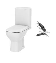 AM PM Унитаз-компакт C808607SC +Мультитул МТ-05 (подарок)