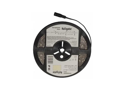 Изображение товара Светодиодная лента NAVIGATOR NLS-5050WW30-7.2-IP20-12V R5