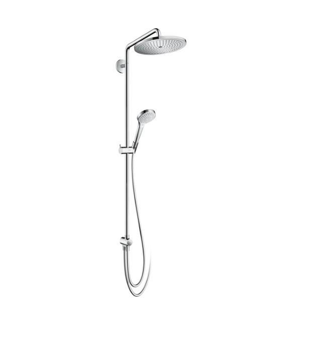 фото Душевая система hansgrohe croma select s 26793000 showerpipe 280 1jet reno