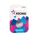 Батарейка КОСМОС CR 2025 1*BL (упак 1шт)