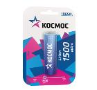 Изображение товара Аккумулятор КОСМОС 18650 LI-ion 1500mAh 1BL б/защиты (уп. 1шт)