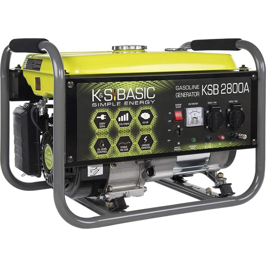 фото Бензиновый генератор k&s basic basic ksb 2800a
