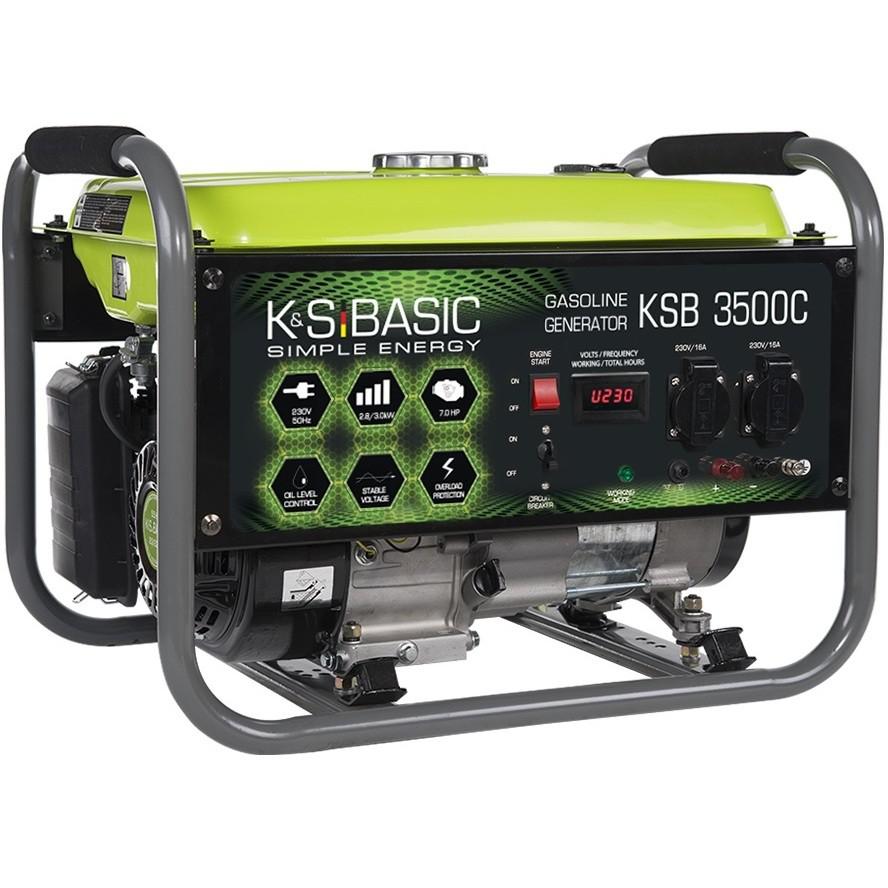 фото Бензиновый генератор k&s basic basic ksb 3500c