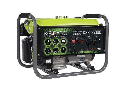 Изображение товара Бензиновый генератор KONNER&SOHNEN BASIC KSB 3500C, 2,8 кВт, IP23