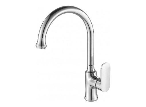 Изображение товара Смеситель для кухни BRAVAT Opal F6125183CP-01-RUS с поворотным изливом, хром
