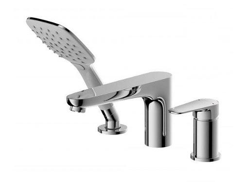 Изображение товара Современный латунный смеситель для ванны BRAVAT Iguassu с керамическим картриджем