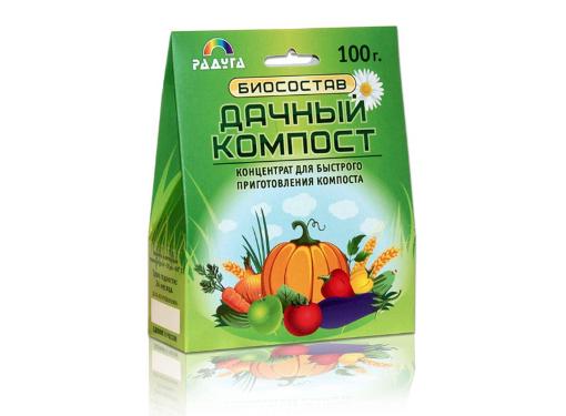 Изображение товара Препарат РАДУГА Компост для ускорения компостирования 100 г