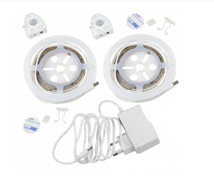 фото Лента светодиодная uniel uls-r02-6w/4000k/1,2mx2/dim sensor smart light