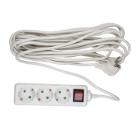 Изображение товара Удлинитель UNIEL S-GCD3-7B NEON 7 м 3 гнезда безопасный бытовой расширитель