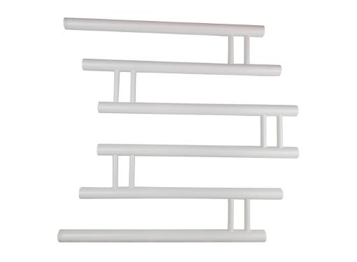 Изображение товара Водяной полотенцесушитель INDIGO Фокстрот Zip 50/50 белый матовый 500х500 мм