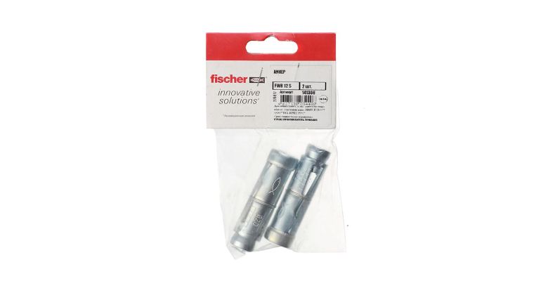 Анкер забивной FISCHER 20х75мм 2шт.(FWB S 141306)