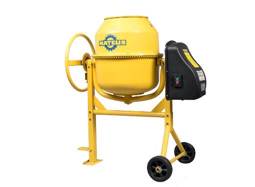 Изображение товара Бетономешалка MATEUS MS02102 (CM190) 850 Вт 190л для строительных работ