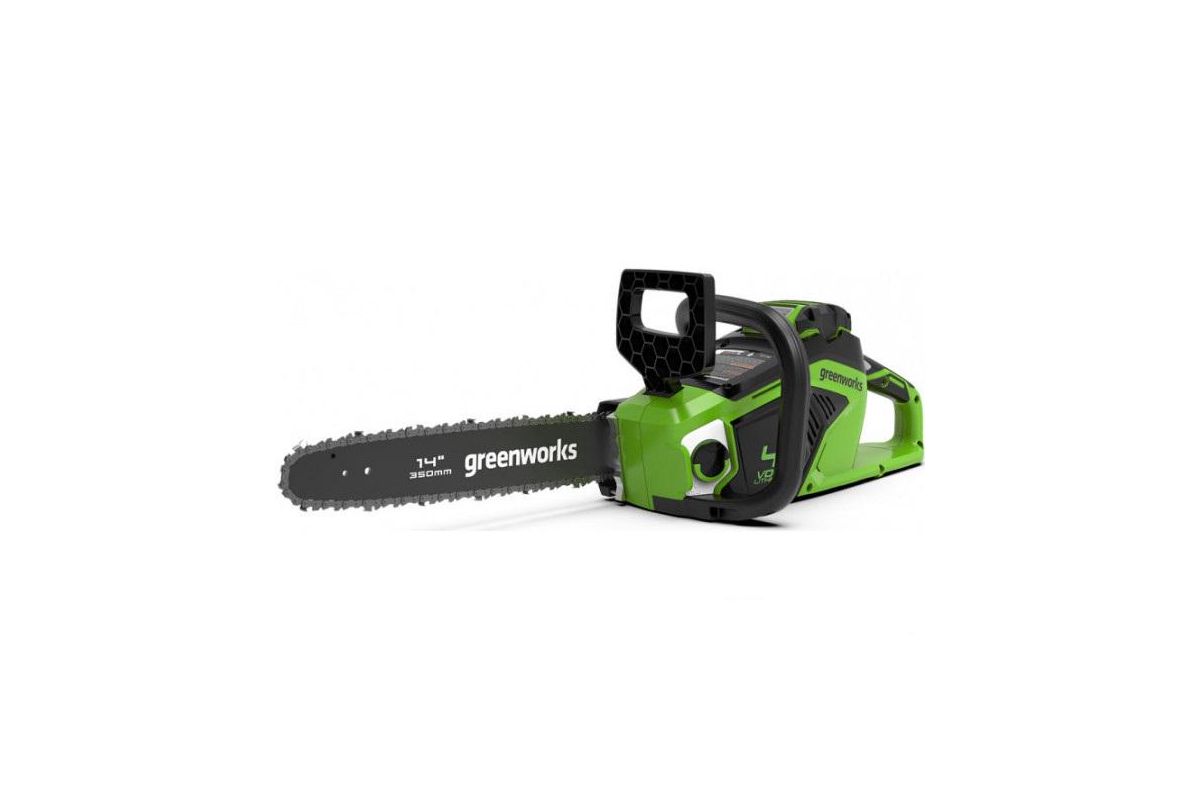 Электропилы с продольным расположением двигателя Пила цепная GREENWORKS GD40CS18 (2005807UA) купить в Смоленске по доступной цене