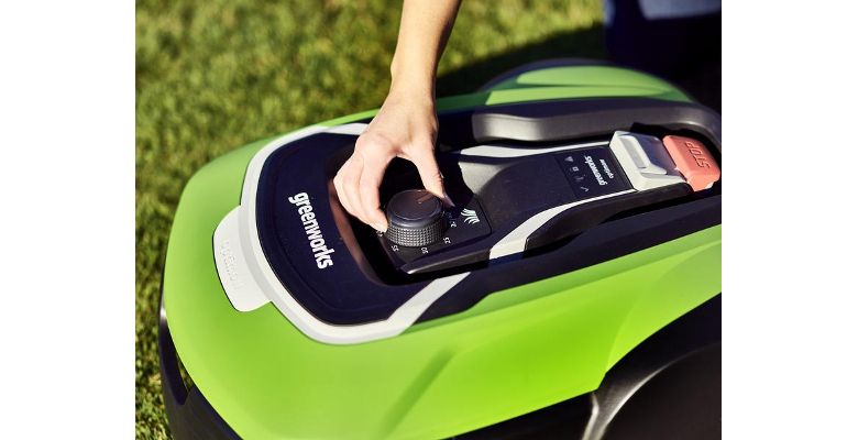 Газонокосилка-робот GREENWORKS Optimow 10 (2505507) без акк. и з.у