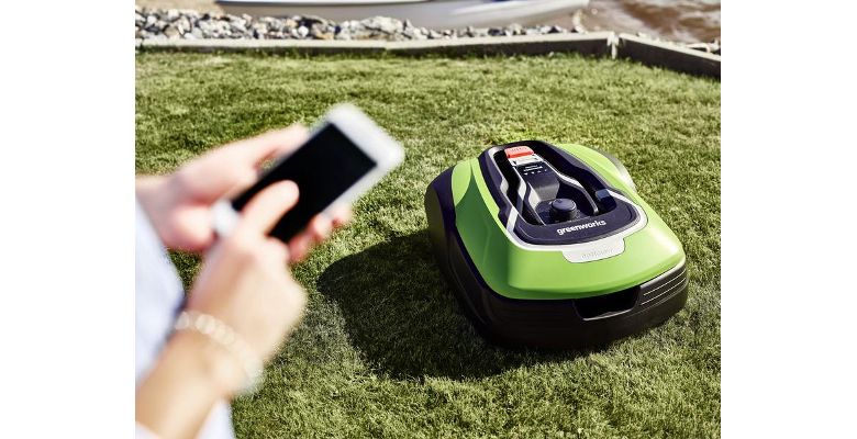 Газонокосилка-робот GREENWORKS Optimow 10 (2505507) без акк. и з.у