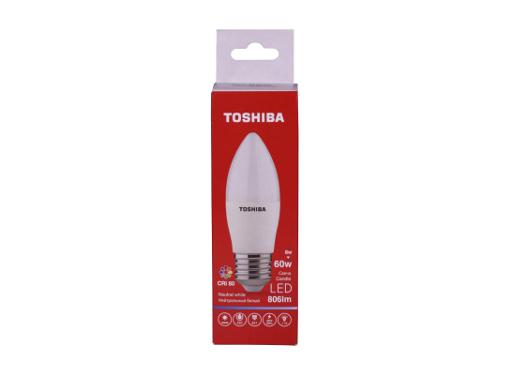   TOSHIBA Candle C39 8W CRI 80 ND 4000K E27 230