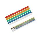 Термоусадочная трубка TDM ТТкНГ Ф7,9/2,65мм 100см разноцветные (SQ0548-1606)