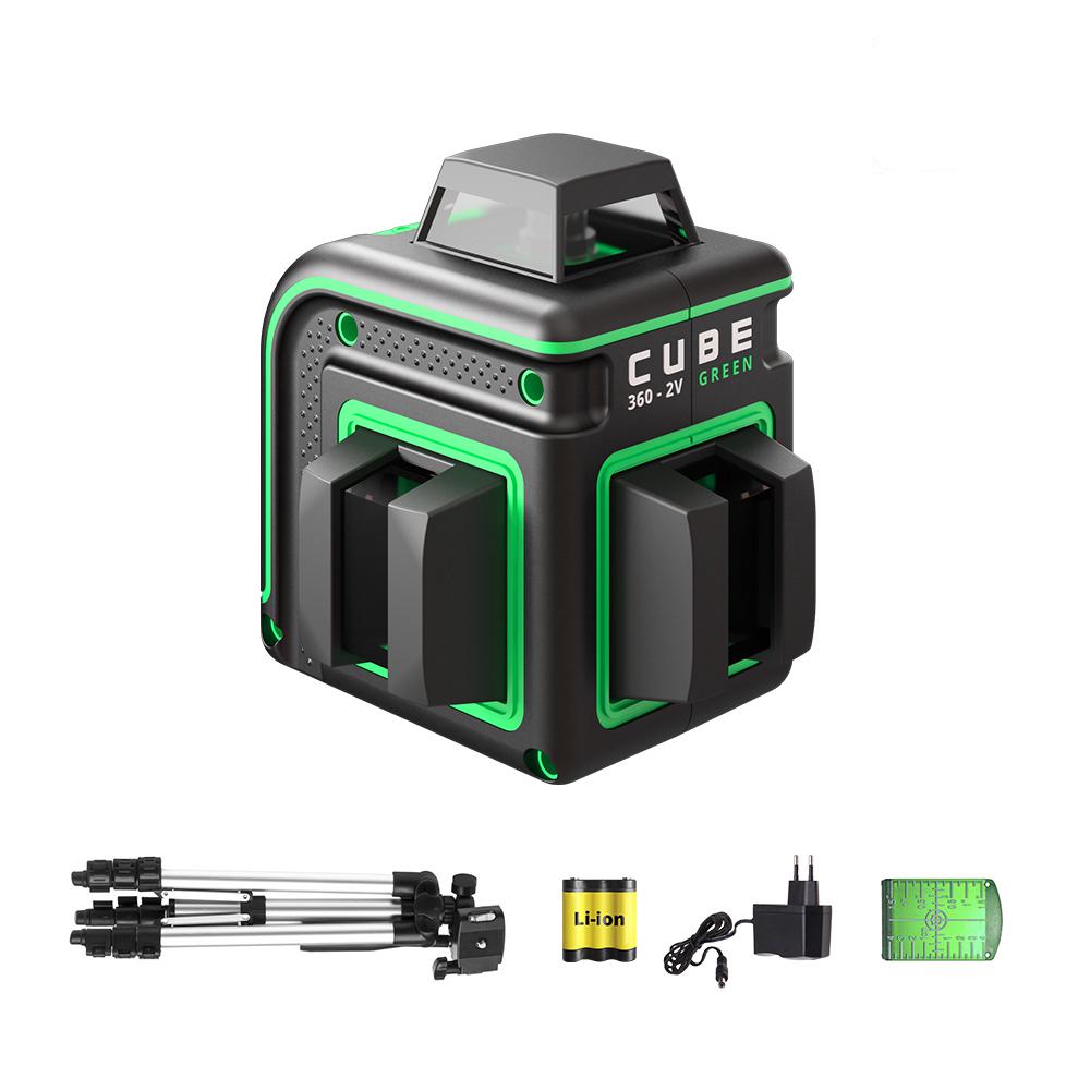 фото Уровень лазерный ada cube 360-2v green professional edition