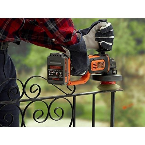 Углошлифовальная машина аккумуляторная black decker bcg720m1