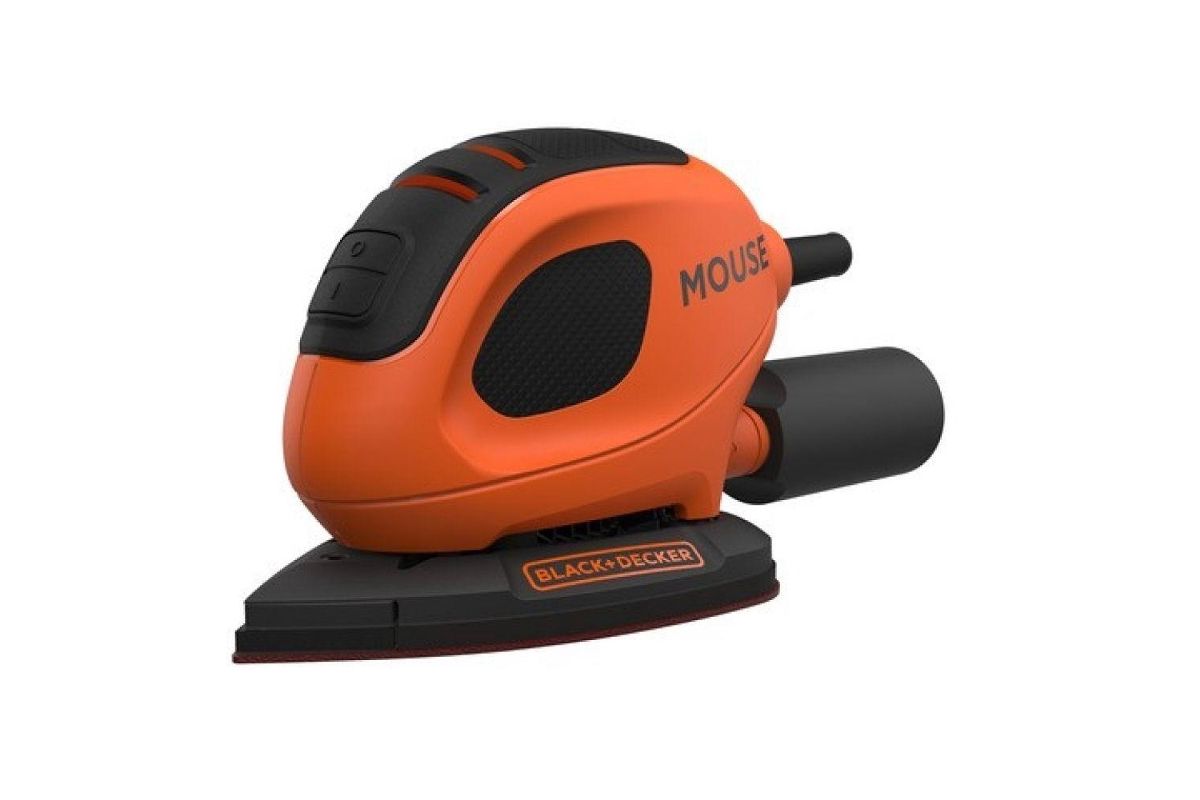 Машинка шлифовальная дельта Black & decker BEW230-QS Mouse - цена, фото -  купить в Москве, СПб и РФ