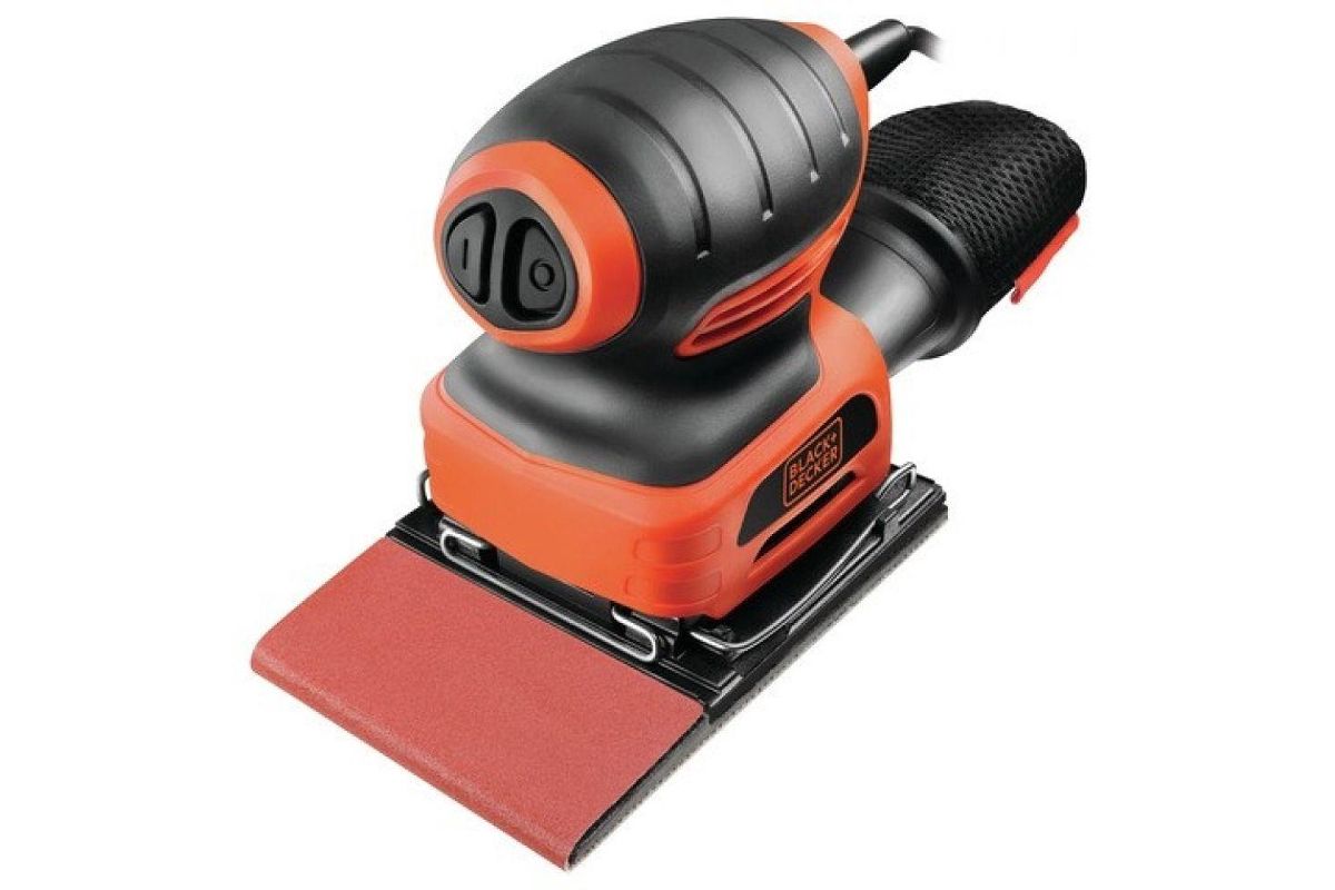 Машинка шлифовальная плоская (вибрационная) Black & decker KA400-QS - цена,  фото - купить в Москве, СПб и РФ