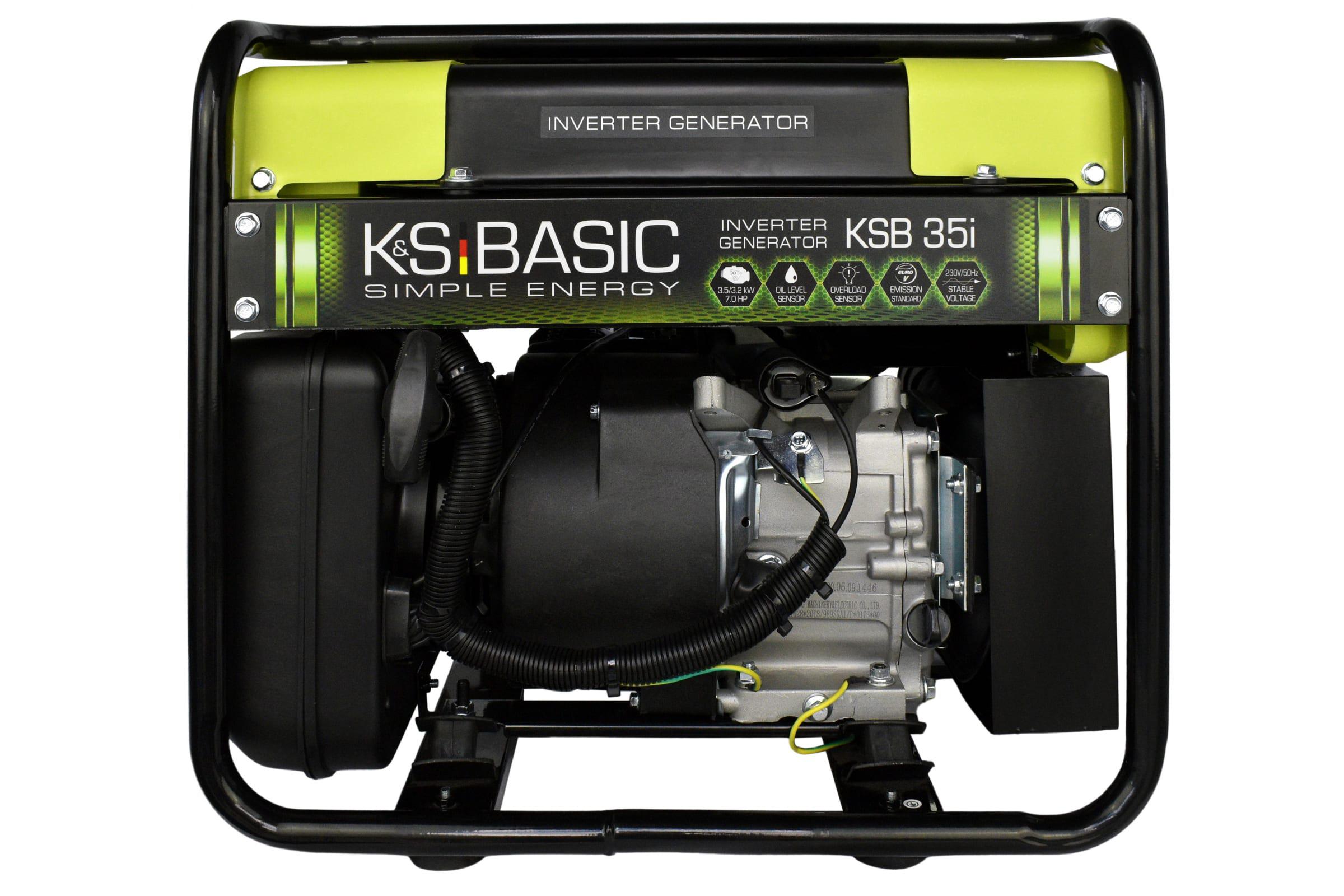 фото Бензиновый генератор k&s basic ksb 35i