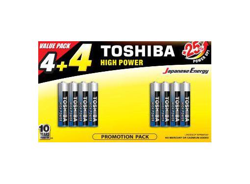  TOSHIBA 00152655 : AAA LR03 (-  . 8.)