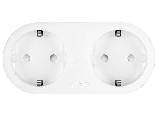   WI-FI ELARI Dual Smart Socket (NRG-DEU16PMWHT)