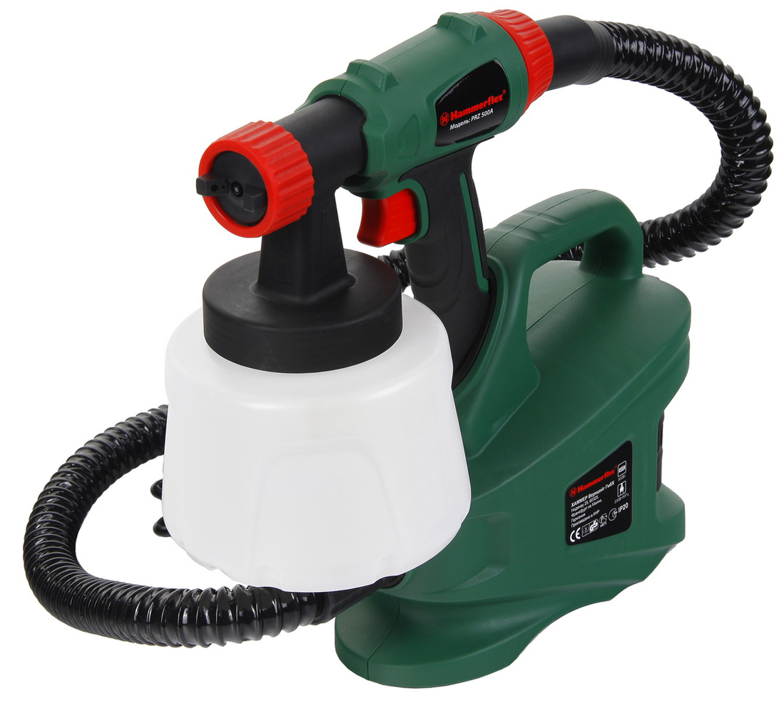 

Краскопульт с выносным компрессором Hammer Prz500a