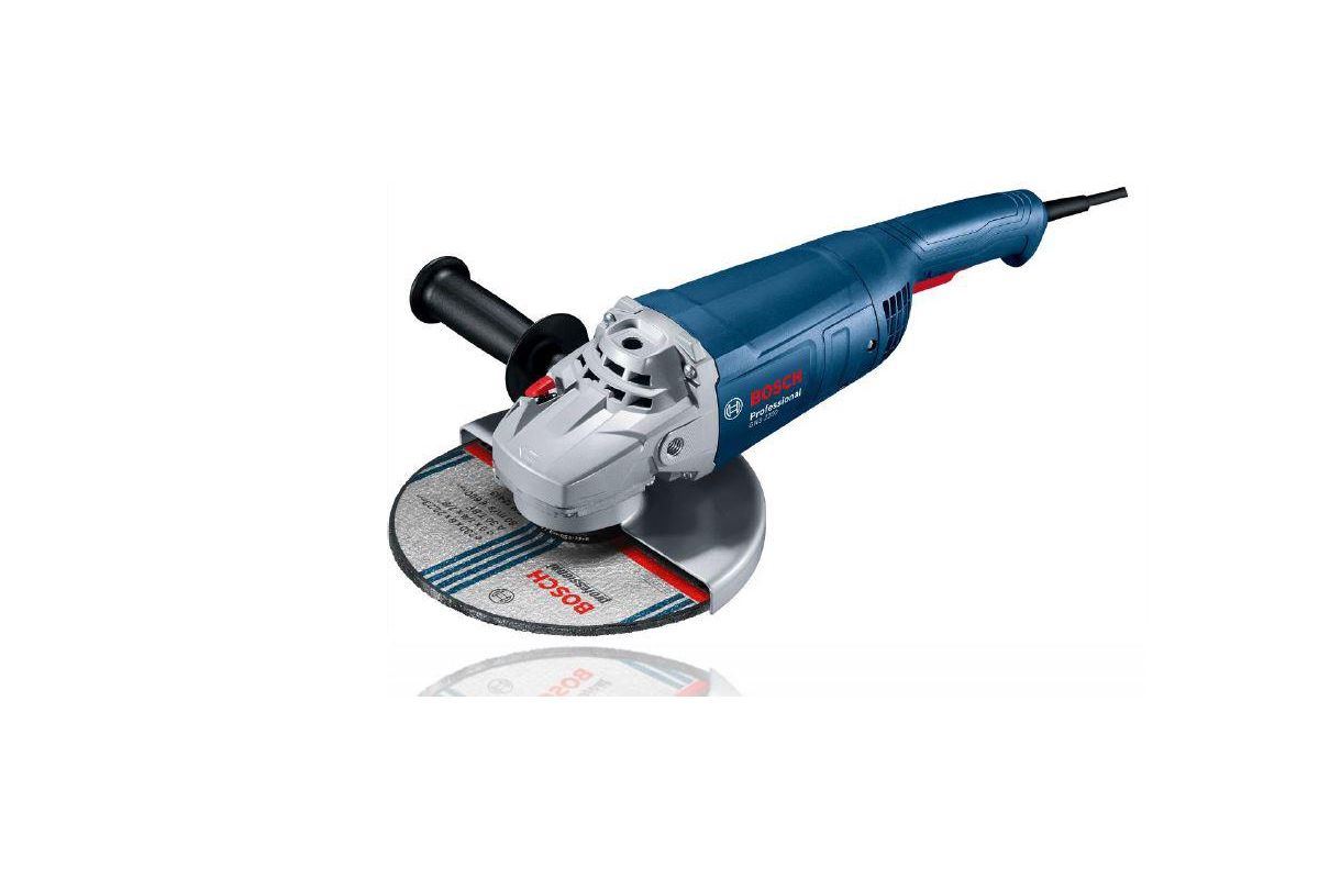 УШМ (болгарка) Bosch GWS 2200-180mm (06018C00R0) - цена, отзывы, фото и  инструкция - купить в Москве, СПб и РФ