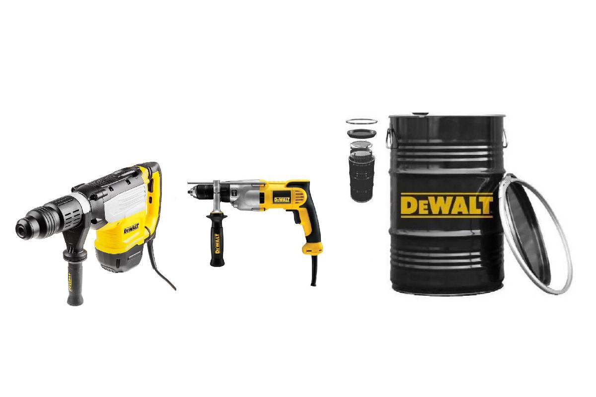 Набор Dewalt Дрель ударная DWD522KS +Гриль MP97698 +Перфоратор D25773K -  цена, фото - купить в Москве, СПб и РФ