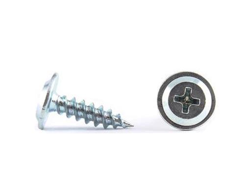 Изображение товара Саморез ЦКИ 4.2х19мм 1000шт PH оцинкованный с пресс-шайбой