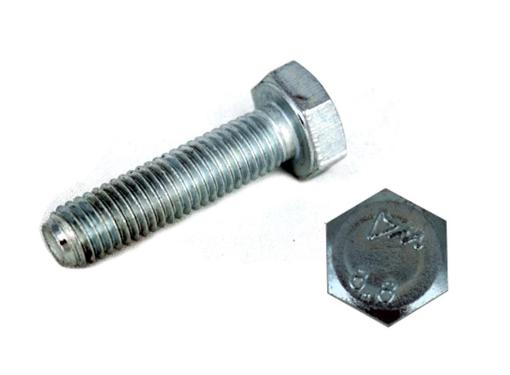 Изображение товара Болт ЦКИ M8х12мм нержавеющая сталь 200 шт DIN 933