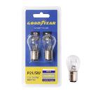 Изображение товара Автомобильная лампа накаливания Goodyear GY012216 P21/5W 12V для внешних сигналов комплект 2 шт