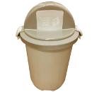 Изображение товара Мусорный бак ЭЛЛАСТИК-ПЛАСТ ЭП 407707 на колесах 105л