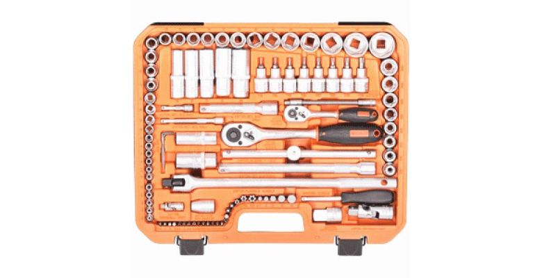 Набор инструментов АВТОДЕЛО 123 пр. 1/2",1/4 (39824)