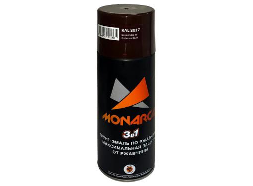Изображение товара Грунт-эмаль MONARCA 88017 RAL8017 Шоколадно-Коричневая аэрозоль 520 мл
