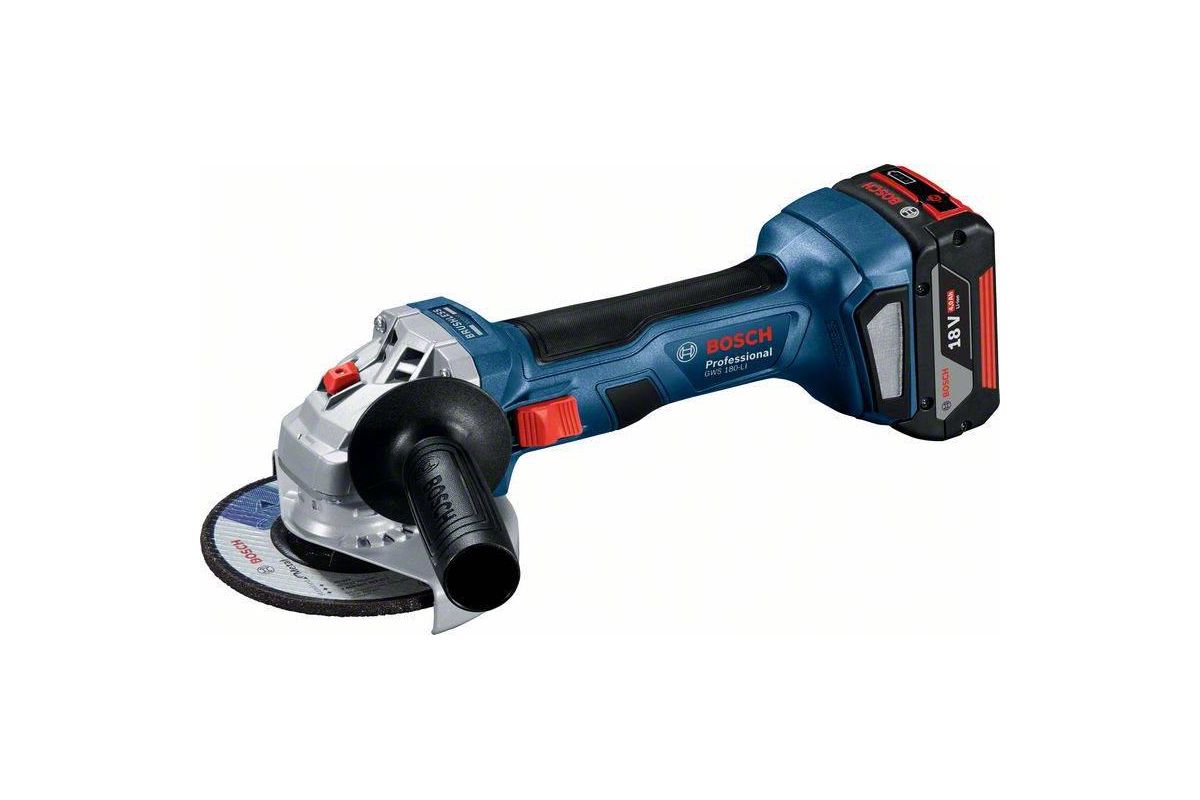 УШМ (болгарка) BOSCH GWS 180-LI BL (06019H90R1) купить в Уфе по доступной  цене: характеристики и фото